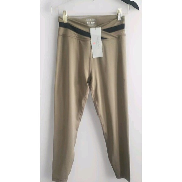 Sweaty Betty Leggings Women's 6 Terra Brown All Day Wrap 7/8 Athliesure NWT - Picture 1 of 10